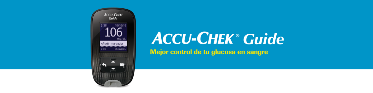 Medidor de Glucosa Accu-Chek Guide